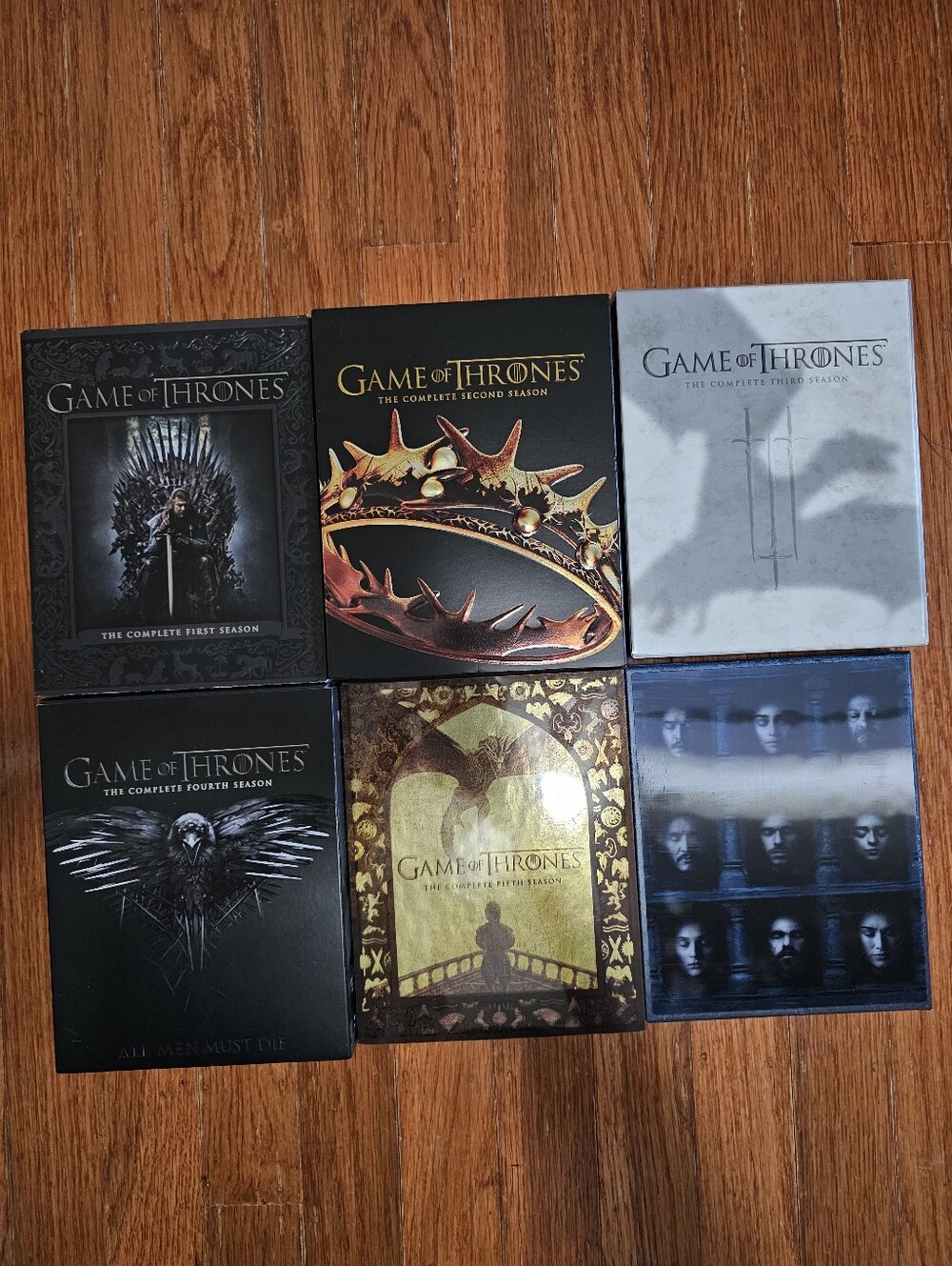 Game Of Thrones Seasons 1-6